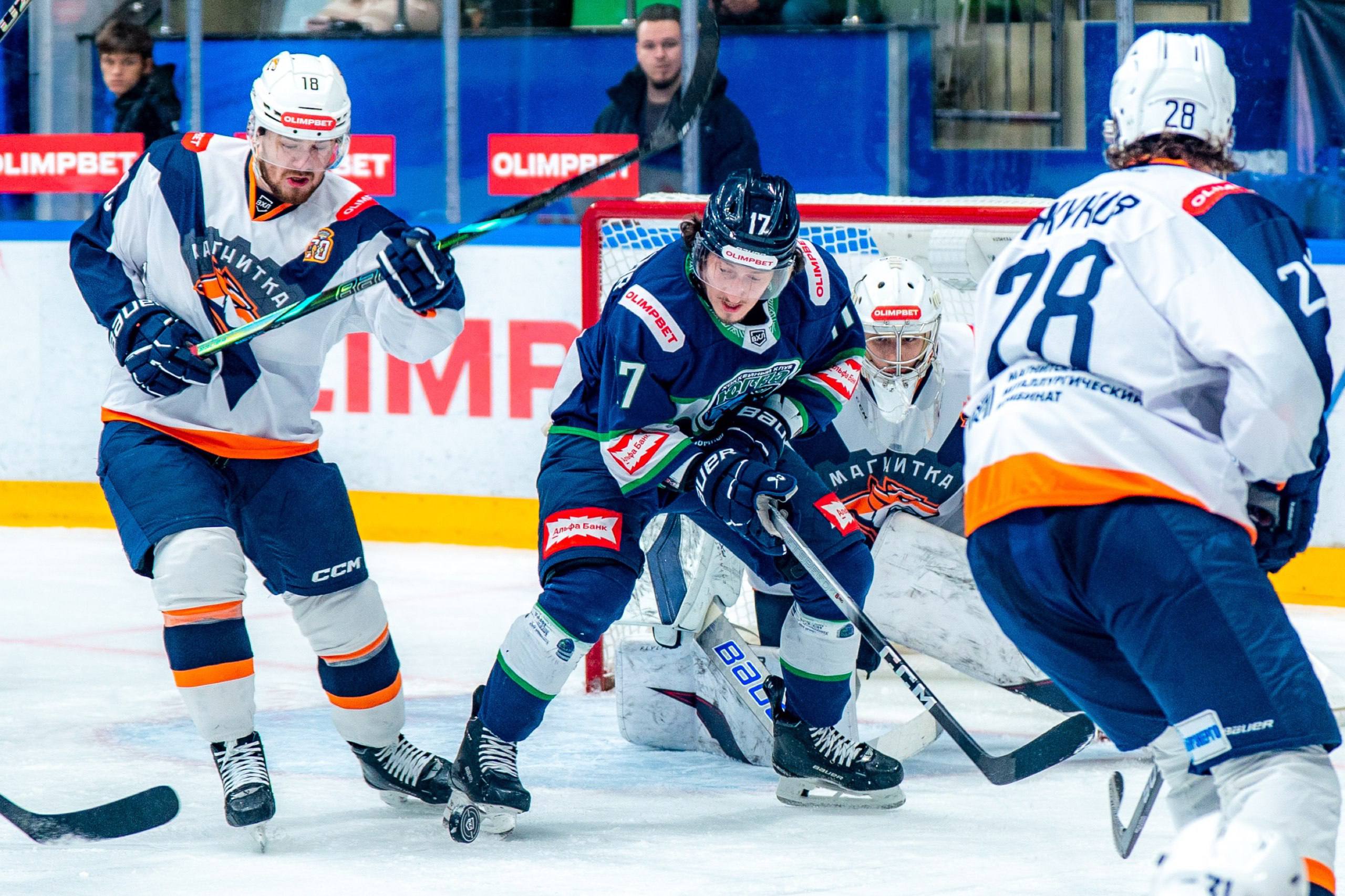 «Югра» обыграла «Магнитку» по буллитам «Югра» обыграла «Магнитку» по буллитам