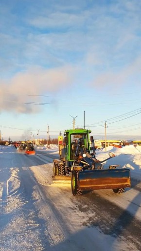 План по уборке и вывозу снега в городе Нефтеюганске на 11 января