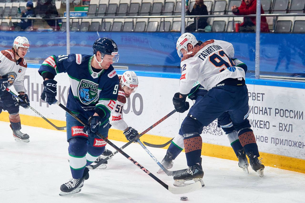 «Югра» при поддержке губернатора одержала победу над «Южным Уралом» «Югра» при поддержке губернатора одержала победу над «Южным Уралом»