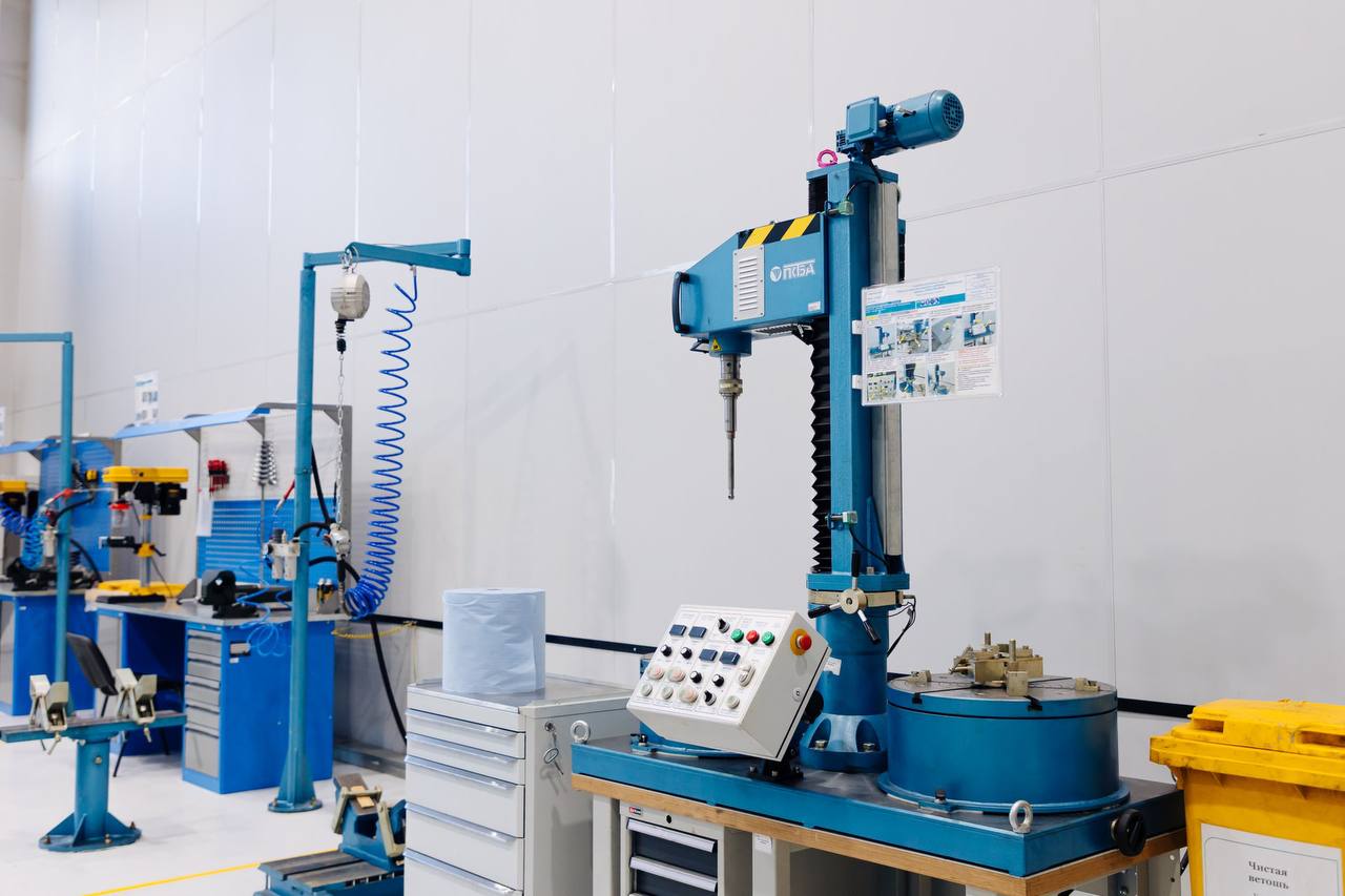 На Нижневартовском газоперерабатывающем заводе завершена модернизация ремонтного производства На Нижневартовском газоперерабатывающем заводе завершена модернизация ремонтного производства