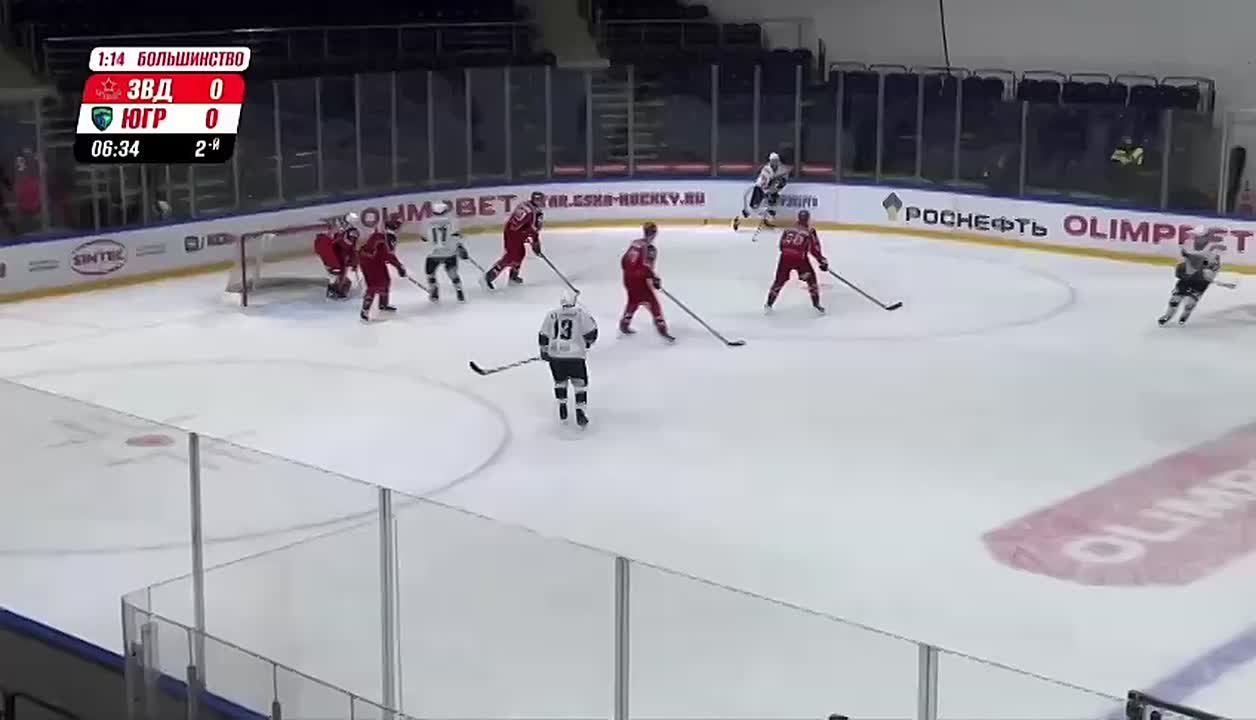«Югра» одержала победу в Москве над «Звездой» благодаря голу Кадышева