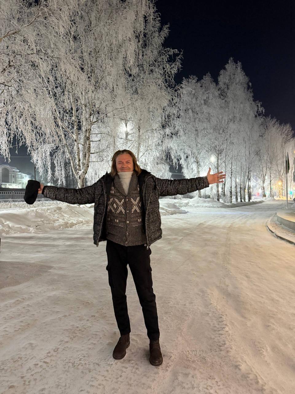 «Утро в Ханты-Мансийске бодрит!»: Дмитрий Маликов посетил столицу Югры