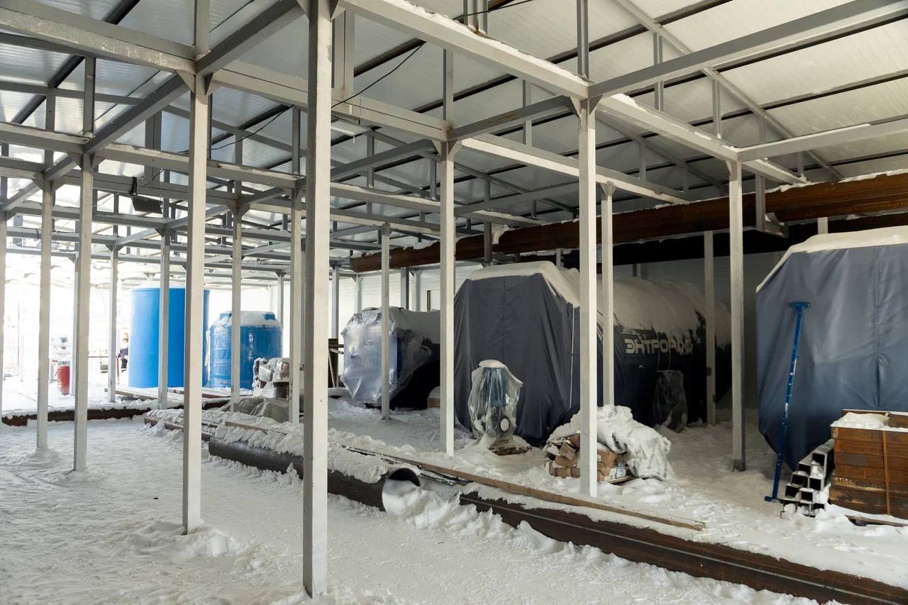 В Сургуте на территории НТЦ продолжается возведение второй газовой котельной В Сургуте на территории НТЦ продолжается возведение второй газовой котельной