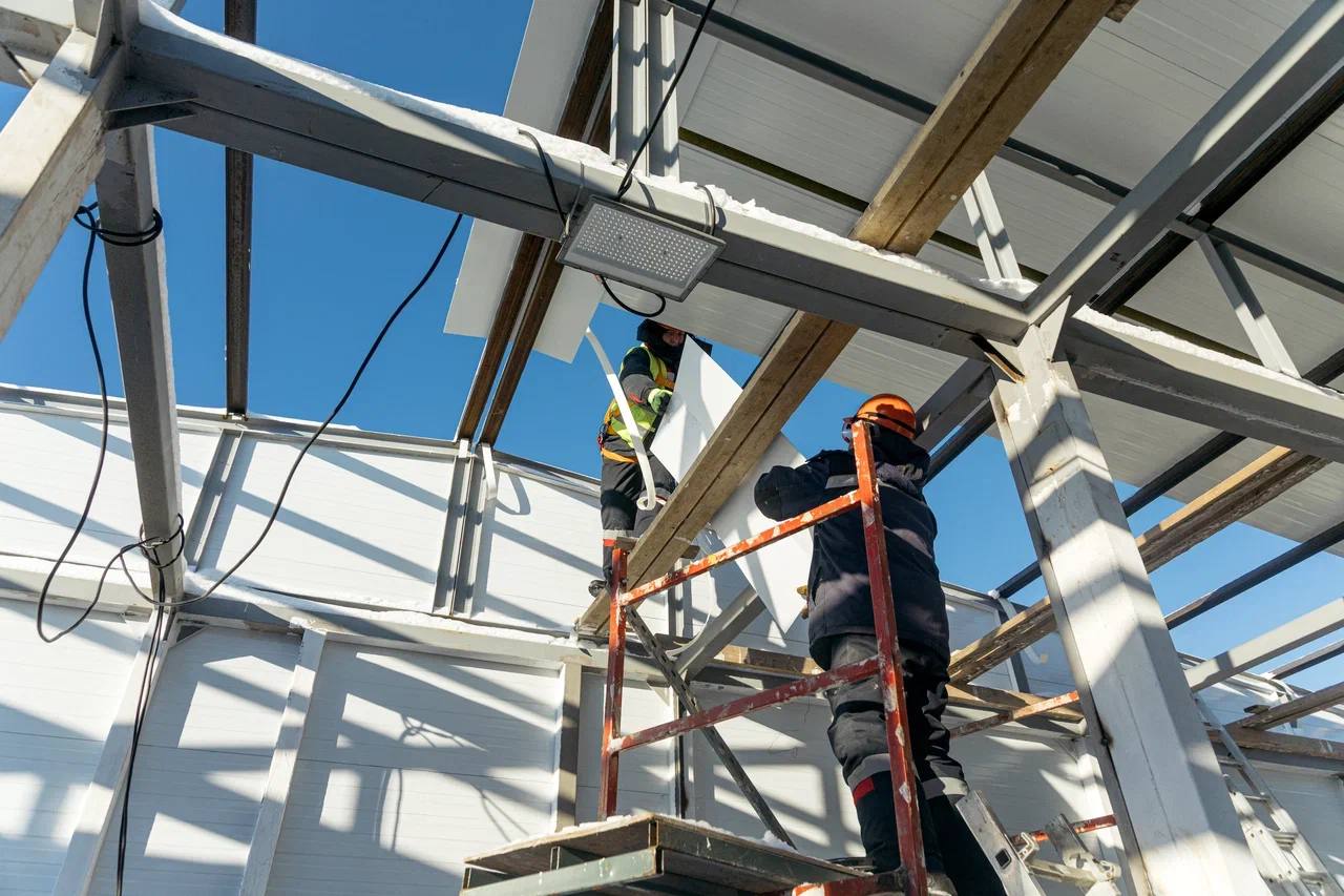 В Сургуте на территории НТЦ продолжается возведение второй газовой котельной В Сургуте на территории НТЦ продолжается возведение второй газовой котельной