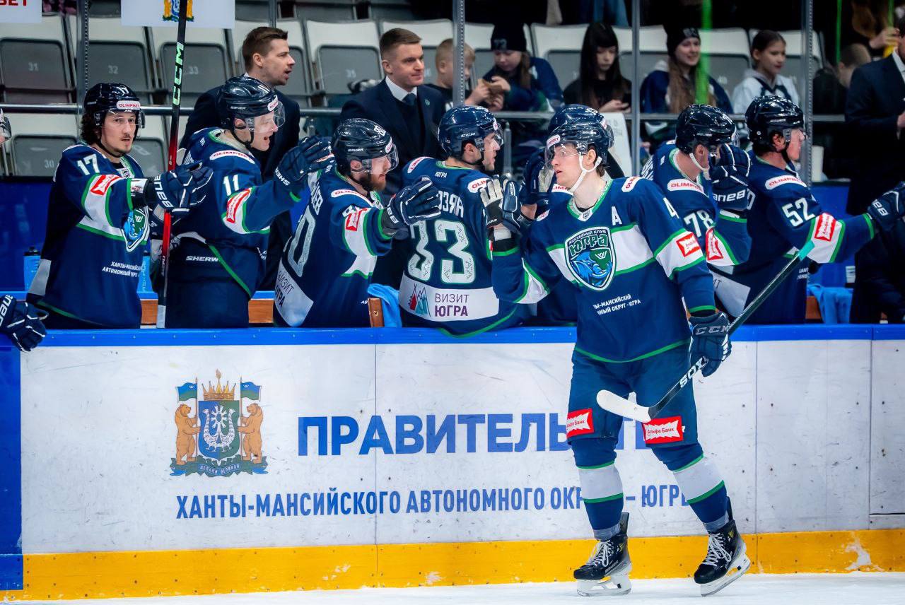 ХК «Югра» уверенно обыграла аутсайдера ВХЛ и оформила выход в плей-офф ХК «Югра» уверенно обыграла аутсайдера ВХЛ и оформила выход в плей-офф