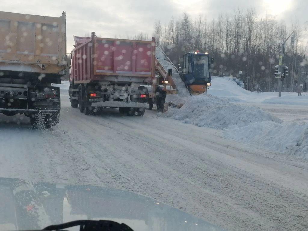 11 000 кубометров снега вывезли из города за сутки, сообщили в департаменте ЖКХ после обильных снегопадов