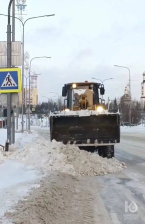 План по уборке и вывозу снега в городе Нефтеюганске на 18 февраля