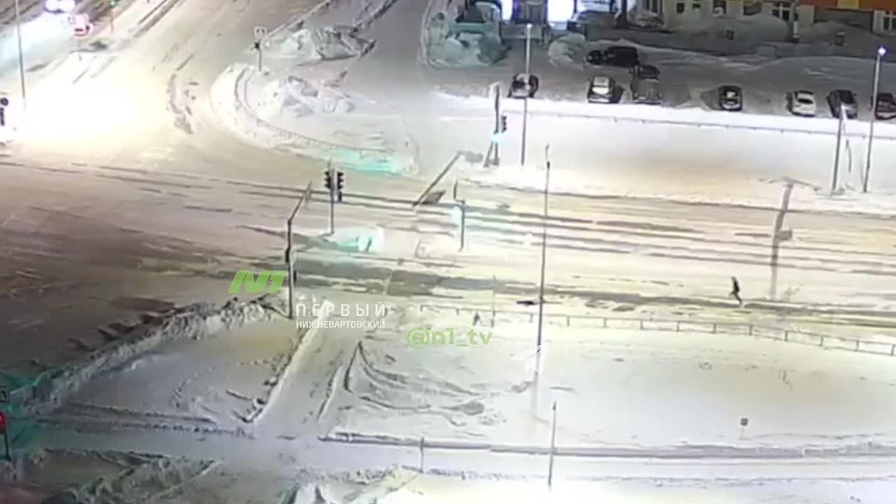 Вечером на перекрёстке Ленина и Салманова сбили пешехода