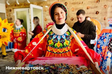 В Югре прошли масленичные гуляния