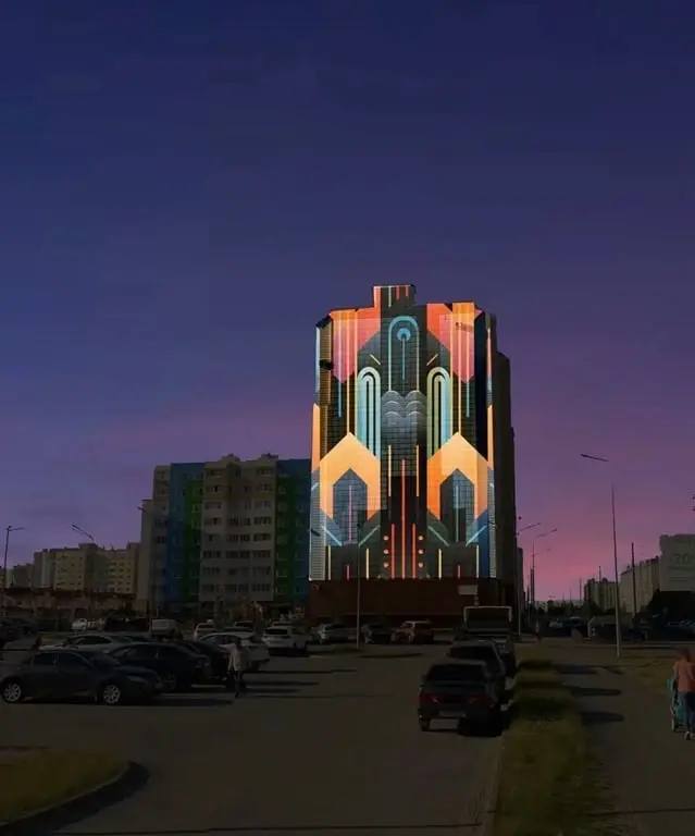 Гобо-проекция преобразит облик Нефтеюганска