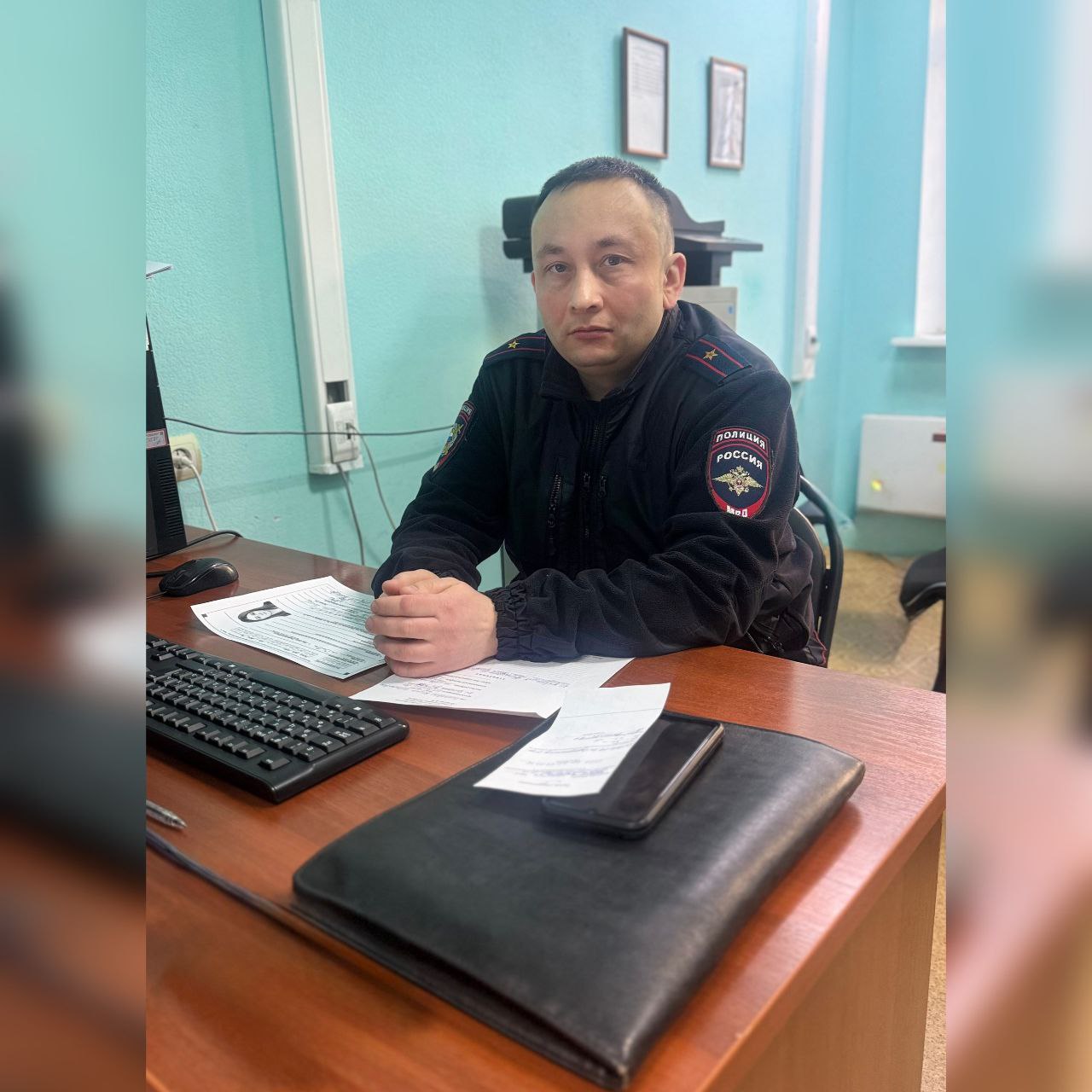 Жительница Сургутского района благодарит участкового уполномоченного полиции