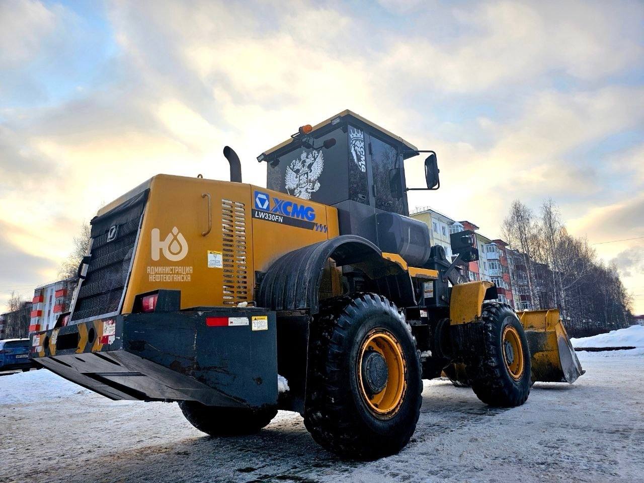 План по уборке и вывозу снега в городе Нефтеюганске на 1 марта