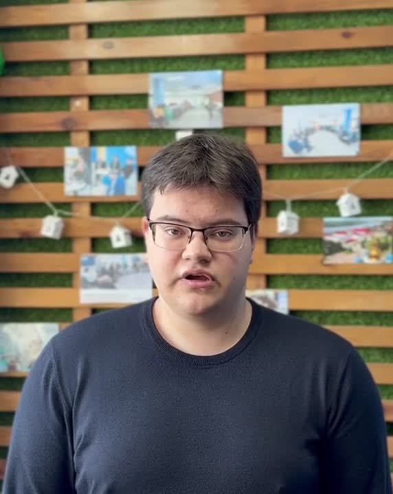 Активист, член Молодёжного совета при Администрации Ханты-Мансийска Глеб Кугаевский в День наставника выразил слова благодарности всем, кто помогал и наставлял его на пути к успеху