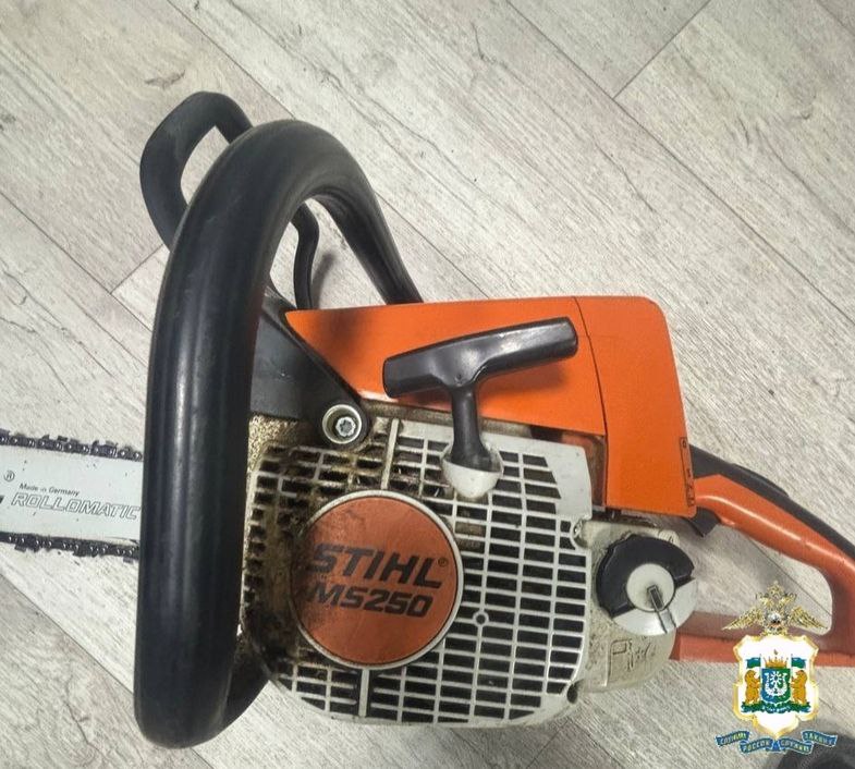 В Советском районе полицейские установили похитителя бензопилы и его сообщника – скупщика краденого