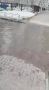 Лужа по пояс у школы №11. Вартовчане рассказали в этот водоем уже провалился ребенок:
