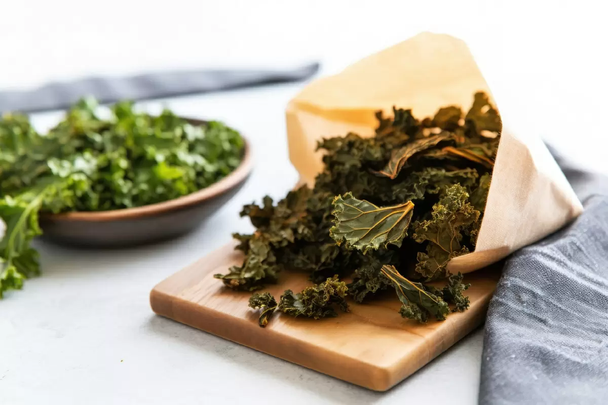 Чипсы из капусты кейл: здоровая альтернатива для гурманов