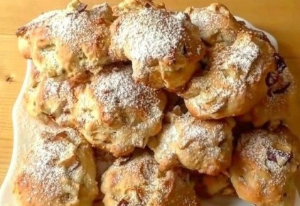 Стенд для любителей сладостей: нежные яблочные печенья, которые просто тают во рту