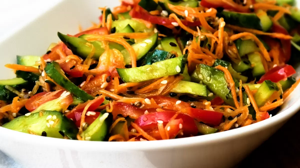 Пикантные огурчики по-корейски