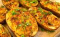 Новый взгляд на картофель: запеченные лодочки с сыром и беконом