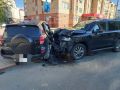 В Ханты-Мансийске столкнулись два автомобиля Toyota, пострадали две женщины