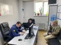 Заместителем прокурора г.Лангепаса Андреем Лукашуком в филиале Фонда «Защитники Отечества» проведен личный приём участников специальной военной операции и членов их семей