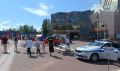 На Центральной площади Ханты-Мансийска для самых маленьких жителей работают мастер-классы и фотозоны
