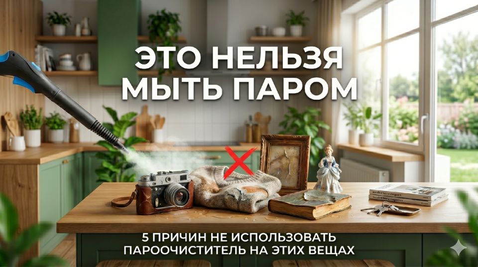 Где пароочиститель не работает: исключения, о которых нужно знать