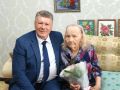 94 года исполнилось труженице тыла, ветерану Великой Отечественной войны, ветерану труда Марии Саначевой