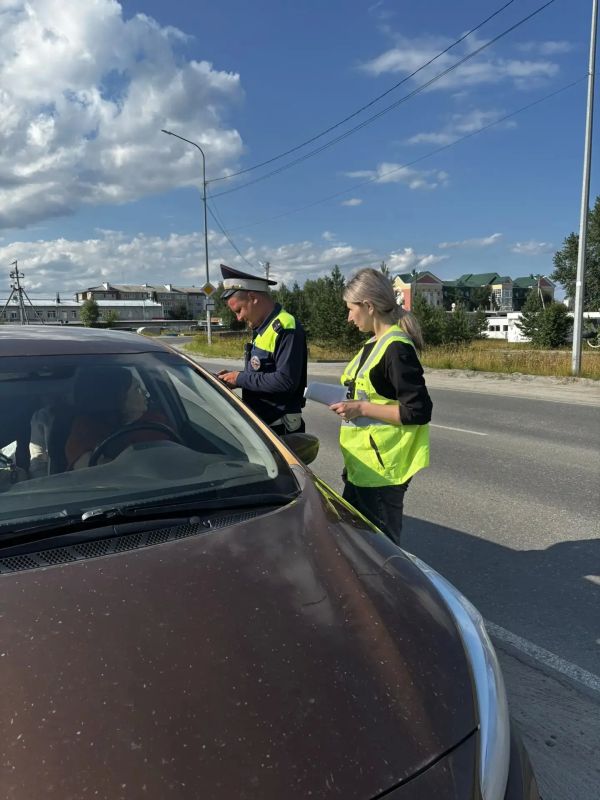 Госавтоинспекция совместно с «Движением первых» и волонтерами за безопасность на дорогах Госавтоинспекция совместно с «Движением первых» и волонтерами за безопасность на дорогах