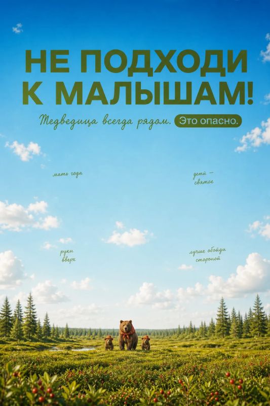 В лесу мы находимся в гостях, а медведи у себя дома В лесу мы находимся в гостях, а медведи у себя дома