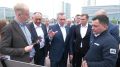 Вместе с Губернатором Югры Русланом Николаевичем Кухаруком, руководителями окружных департаментов и служб осмотрели ход реализации инфраструктурных проектов в Ханты-Мансийске