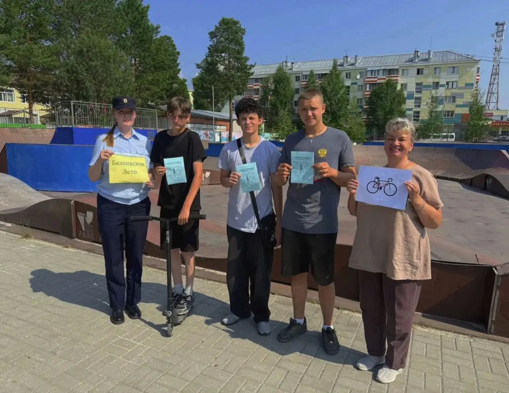 Общественность и Госавтоинспекция Югры вместе за "Безопасное лето" Общественность и Госавтоинспекция Югры вместе за "Безопасное лето"