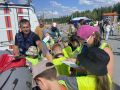 На Комсомольском озере в Нижневартовске прошло мероприятие «Безопасный двор» для юных вартовчан