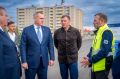 Руслан Кухарук оценил работы по благоустройству и строительству дороги в Мегионе