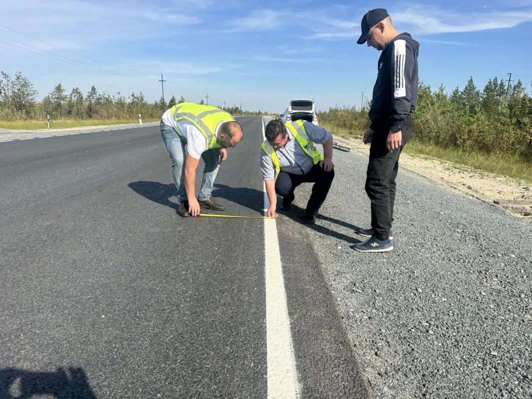 В Ханты-Мансийском автономном округе-Югре завершили ремонт на участке автодороги «Север» по нацпроекту В Ханты-Мансийском автономном округе-Югре завершили ремонт на участке автодороги «Север» по нацпроекту