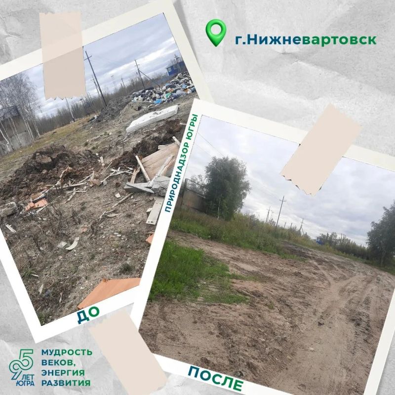 Санитарная очистка территории города Нижневартовска от отходов Санитарная очистка территории города Нижневартовска от отходов