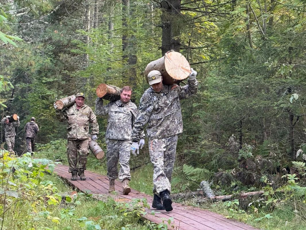 Очистка «Самаровского чугаса» продолжается Очистка «Самаровского чугаса» продолжается