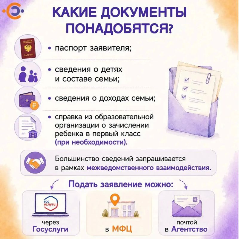 Казенное учреждение Ханты-Мансийского автономного округа - Югры «Агентство социального благополучия населения» информирует о предоставлении единовременного пособия при поступлении ребенка в первый класс и единовременного... Казенное учреждение Ханты-Мансийского автономного округа - Югры «Агентство социального благополучия населения» информирует о предоставлении единовременного пособия при поступлении ребенка в первый класс и единовременного...