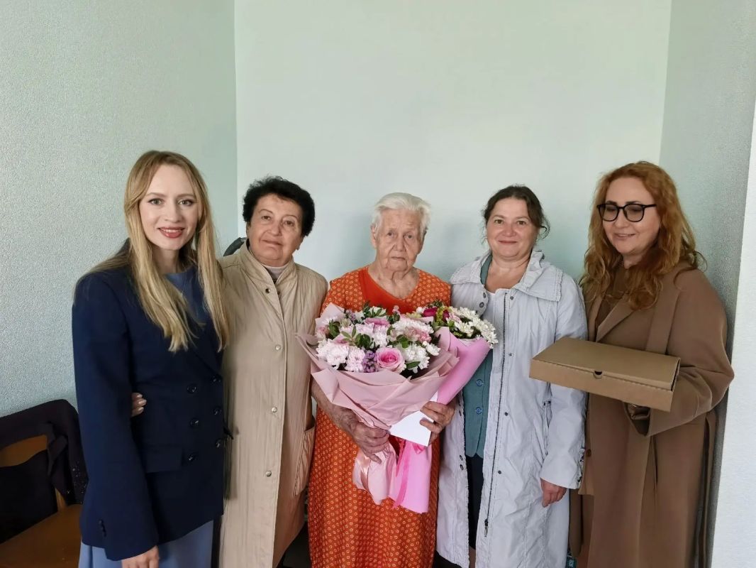 103-летие отмечает ветеран Великой Отечественной войны и труженица тыла Вера Дементьевна Виллер