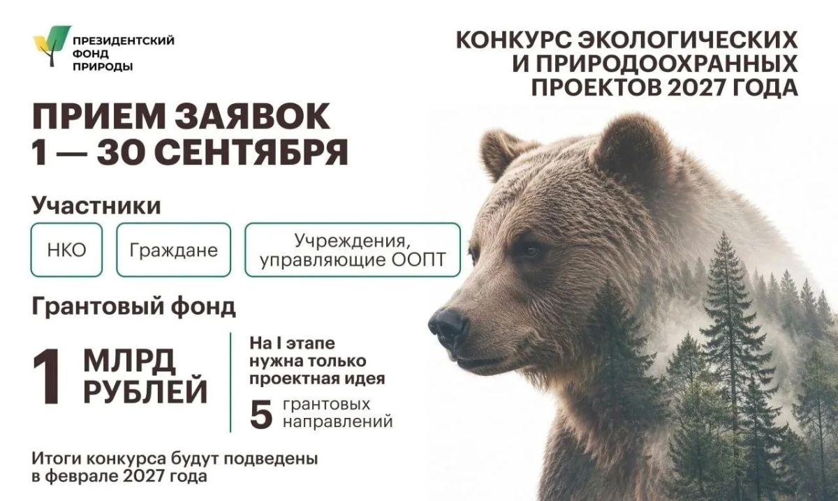 А вдруг именно ваша идея поможет природе Югры?