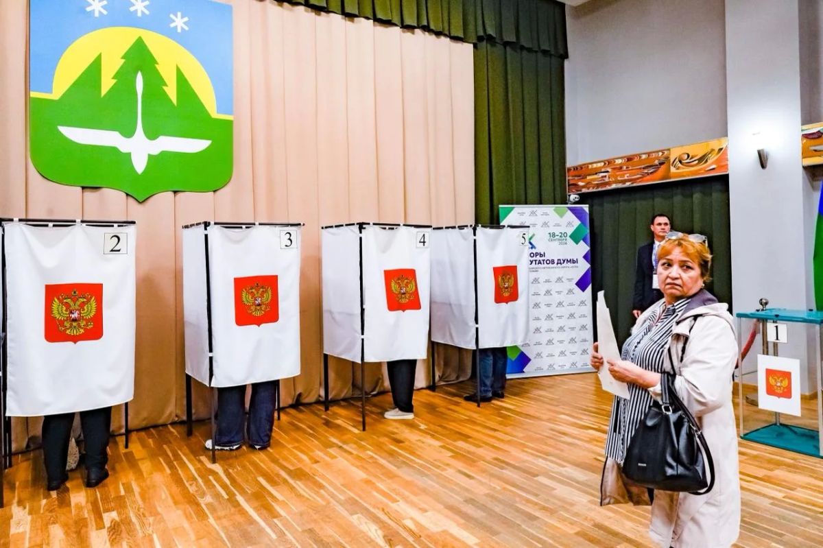 Жители Югры с первых минут массово шли на выборы Жители Югры с первых минут массово шли на выборы
