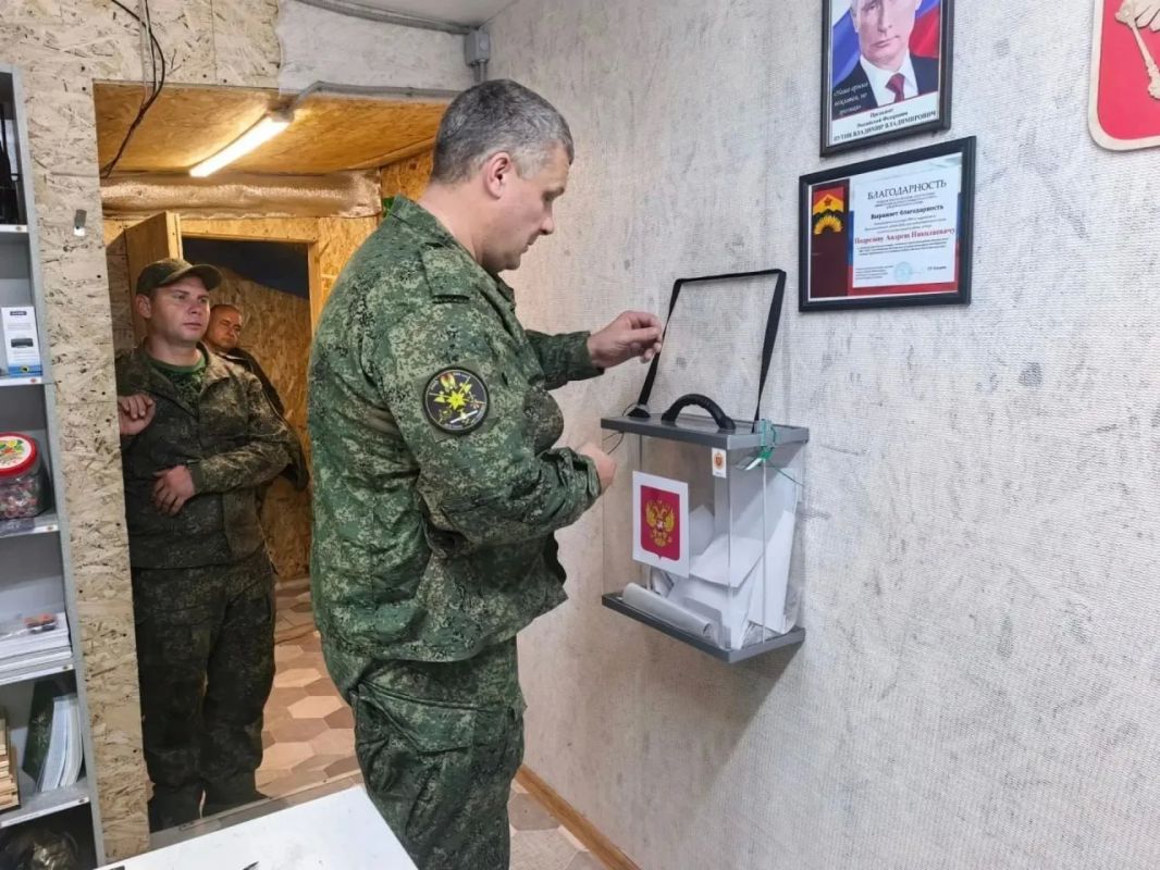 В ДНР накануне свой голос отдали югорские бойцы — участники СВО В ДНР накануне свой голос отдали югорские бойцы — участники СВО