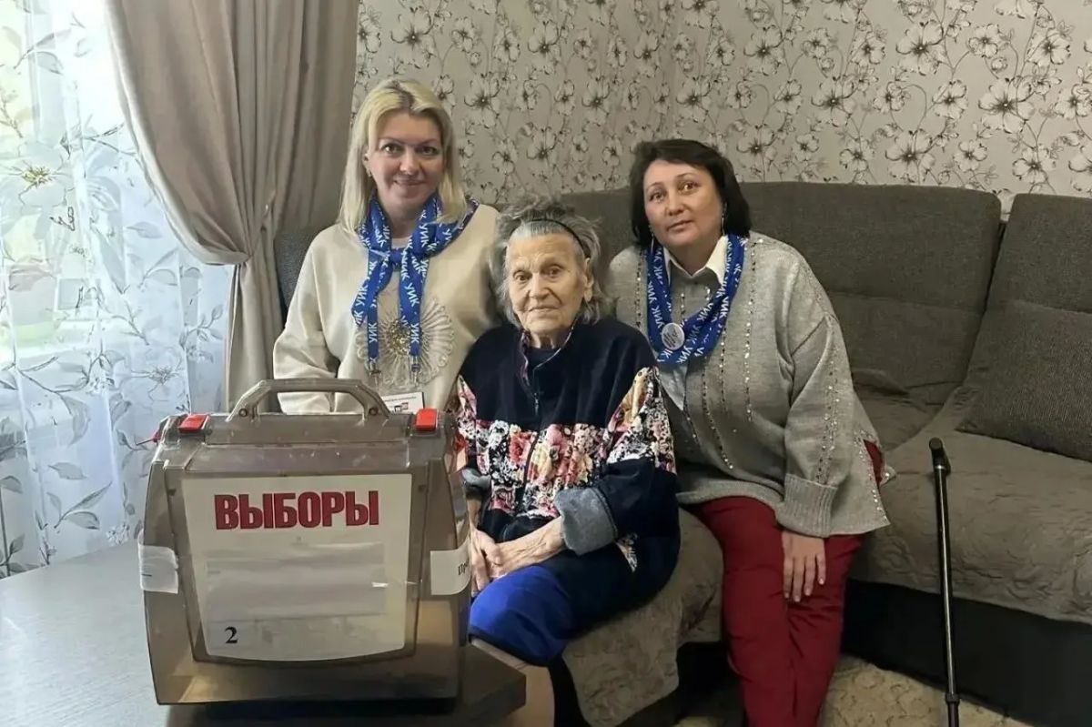 Ветераны Великой Отечественной войны и труда голосуют в Югре Ветераны Великой Отечественной войны и труда голосуют в Югре