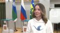 Председатель Общественной палаты Югры Алсу Маганова проголосовала на выборах в Ханты-Мансийске
