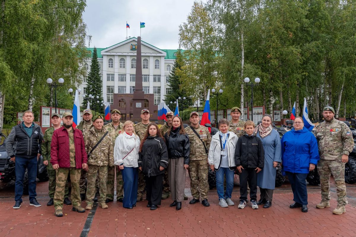 Югра оказывает системную поддержку бойцам в зоне СВО Югра оказывает системную поддержку бойцам в зоне СВО