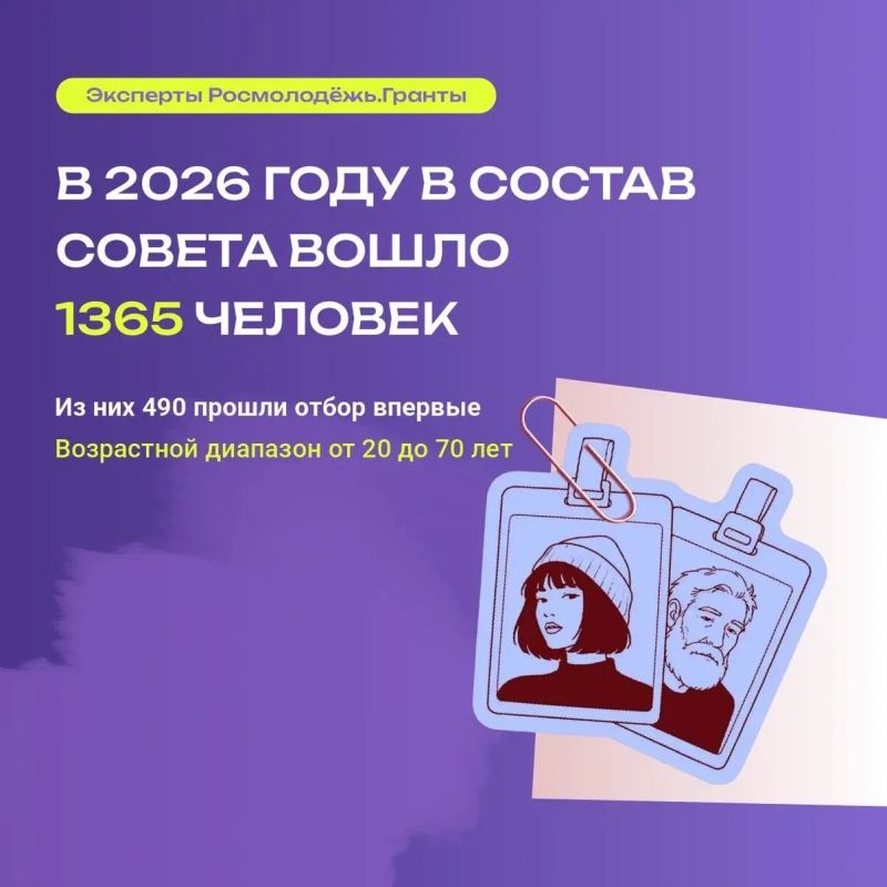 Стартовал конкурсный отбор экспертного совета Росмолодёжь.Гранты Стартовал конкурсный отбор экспертного совета Росмолодёжь.Гранты