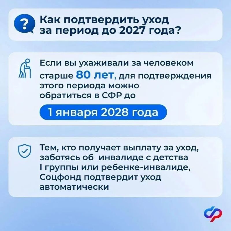 С 1 января 2027 года меняются правила подтверждения ухода за пожилыми и людьми с инвалидностью С 1 января 2027 года меняются правила подтверждения ухода за пожилыми и людьми с инвалидностью