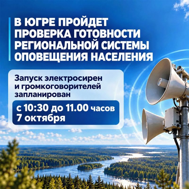 Югра присоединится ко всероссийской штабной тренировке по гражданской обороне