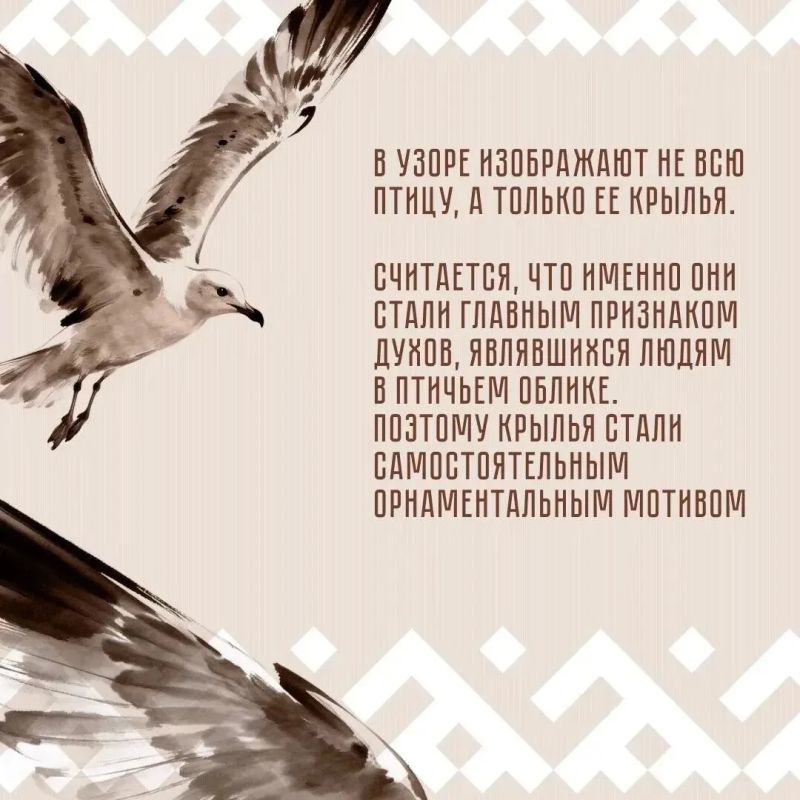 Почему чайка стала одним из символов орнамента народов ханты и манси? Почему чайка стала одним из символов орнамента народов ханты и манси?