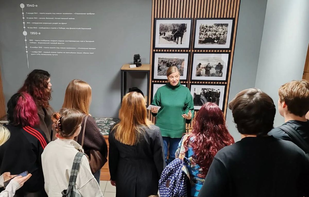 Так прошло знакомство первокурсников направления «Журналистика» Югорского государственного университета с медиахолдингом «Югра» Так прошло знакомство первокурсников направления «Журналистика» Югорского государственного университета с медиахолдингом «Югра»